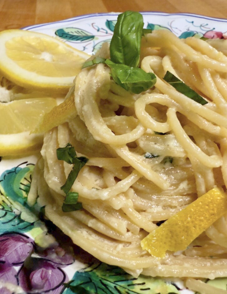 Pasta al Limone Amalfi Lemons